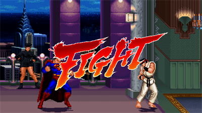 Justice League vs Street Fighter - Screenshot - Gameplay