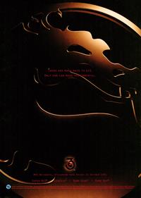 Mortal Kombat 3 - Advertisement Flyer - Front Image