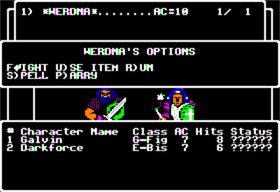 Wizardry: The Return of Werdna: The Fourth Scenario - Screenshot - Gameplay Image