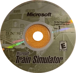 Microsoft Train Simulator - Disc Image
