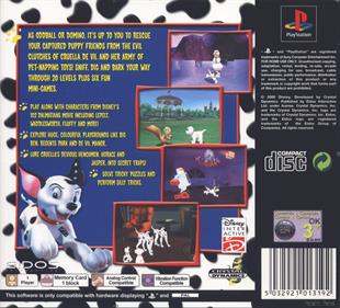Disney's 102 Dalmatians: Puppies to the Rescue - Box - Back Image