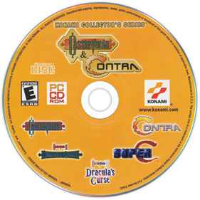 Konami Collector's Series: Castlevania & Contra - Disc Image