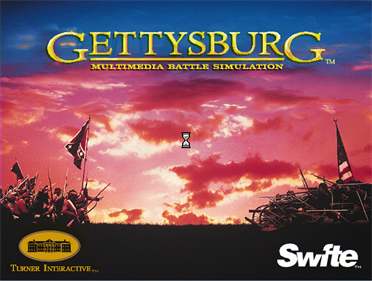 Gettysburg: Multimedia Battle Simulation - Screenshot - Game Title Image