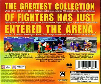 Street Fighter Collection - Box - Back Image