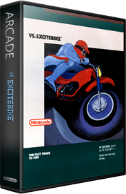Vs. Excitebike - Box - 3D Image