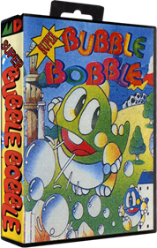 Super Bubble Bobble MD - Box - 3D Image