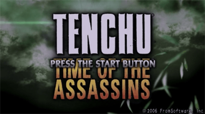 Tenchu: Time Of The Assassins - Screenshot - Game Title Image