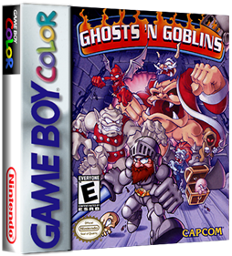 Ghosts 'n Goblins - Box - 3D Image