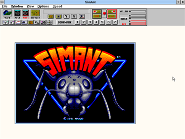 SimAnt: The Electronic Ant Colony - Screenshot - Game Title Image