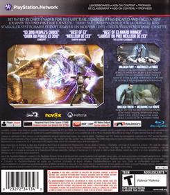Star Wars: The Force Unleashed II - Box - Back Image