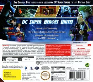 LEGO Batman 2: DC Super Heroes - Box - Back Image