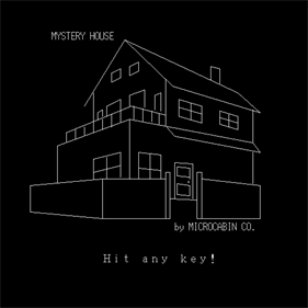 Mystery House - Screenshot - Game Title Image