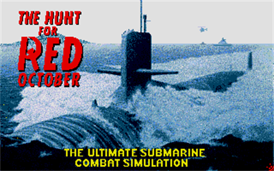 The Hunt for Red October (Book Version) - Screenshot - Game Title Image
