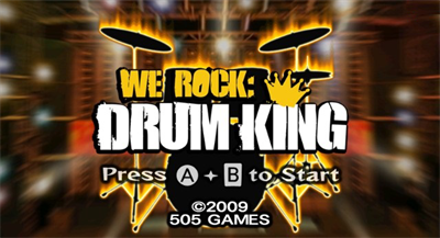 Rolling Stone: Drum King - Screenshot - Game Title Image