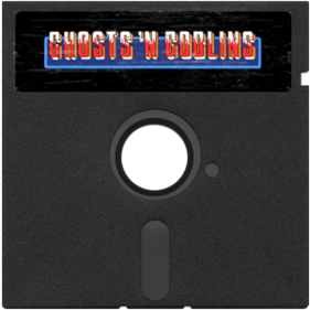 Ghosts 'n Goblins Arcade - Fanart - Disc Image