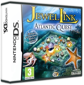 Jewel Link: Atlantic Quest - Box - 3D Image