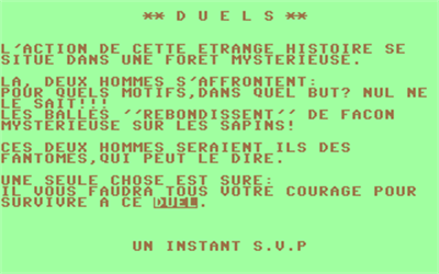 Duels - Screenshot - Game Title Image