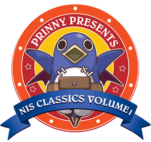 Prinny Presents NIS Classics Volume 1: Phantom Brave: The Hermuda Triangle Remastered / Soul Nomad & the World Eaters - Clear Logo Image