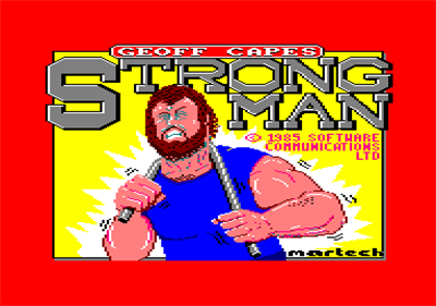 Geoff Capes Strongman - Screenshot - Game Title Image