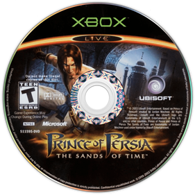 Prince of Persia: The Sands of Time - Disc Image