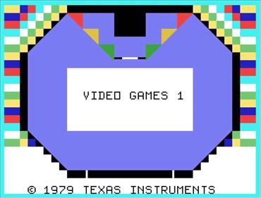 Video Games 1 - Screenshot - Game Title Image