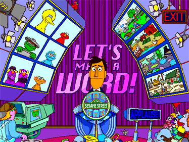 Sesame Street: Let's Make a Word! - Screenshot - Gameplay Image