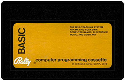 Bally BASIC - Cart - Front Image