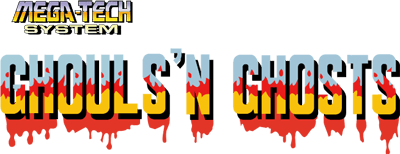 Ghouls'n Ghosts (Mega-Tech) - Clear Logo Image