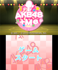AKB48+Me - Screenshot - Game Title Image