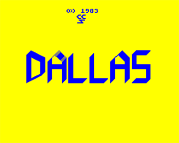 Dallas - Screenshot - Game Title Image