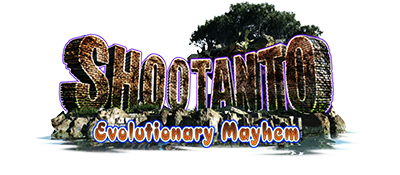Shootanto: Evolutionary Mayhem - Clear Logo Image