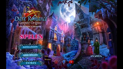 Dark Romance: Vampire Origins - Screenshot - Game Select Image