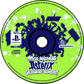 Astérix: Mega Madness - Disc Image
