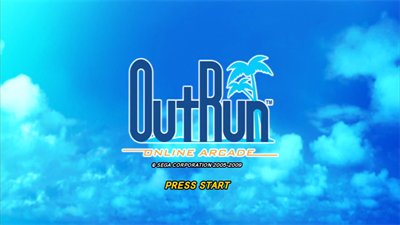 OutRun Online Arcade - Screenshot - Game Title Image
