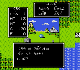 Dragon Warrior - Screenshot - Gameplay Image