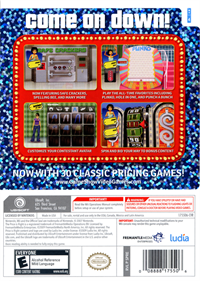 The Price is Right: 2010 Edition - Box - Back Image