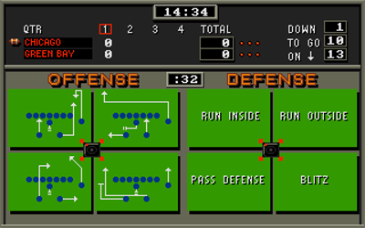 TV Sports Football - Screenshot - Gameplay Image