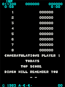 Dingo - Screenshot - High Scores Image