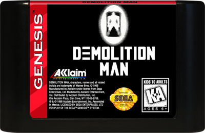 Demolition Man - Cart - Front Image