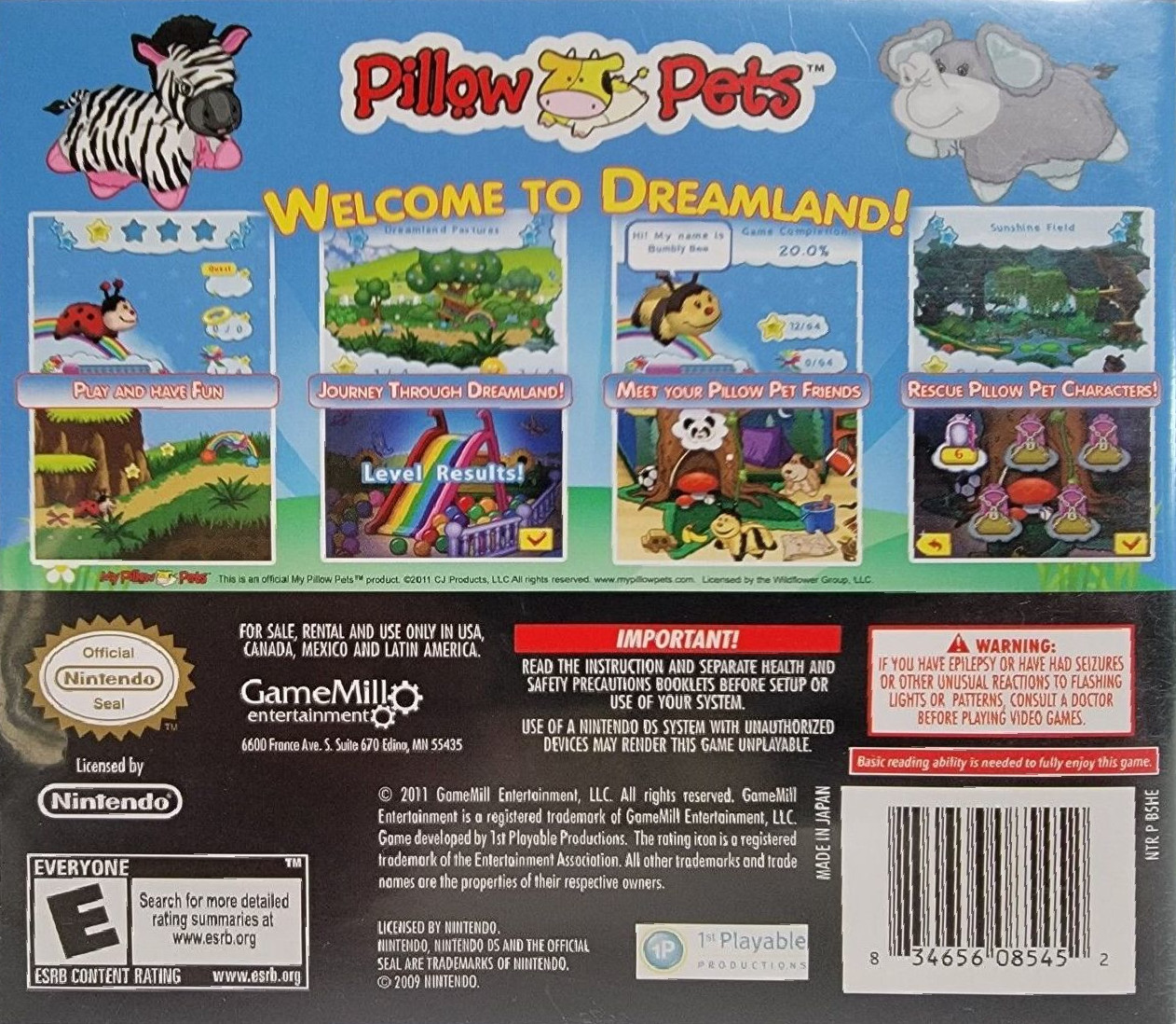  Pillow Pets - Nintendo DS : Video Games