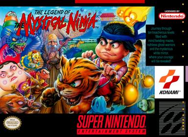 The Legend of the Mystical Ninja - Box - Front Image