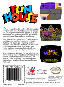 Fun House - Box - Back Image