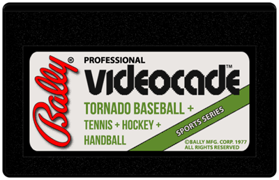 Tornado Baseball / Tennis / Hockey / Handball - Cart - Front Image