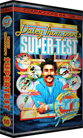Daley Thompson's Super-Test - Box - 3D Image