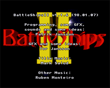 BattleShips II - Screenshot - Game Title Image