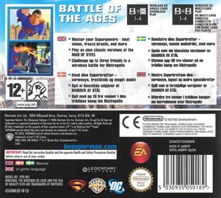 Superman Returns: The Videogame - Box - Back Image