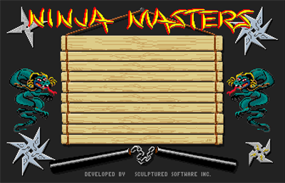 Ninja Mission - Screenshot - Game Title Image