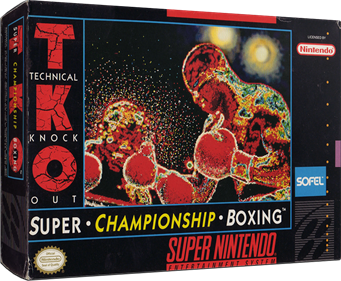 TKO Super Championship Boxing - Box - 3D Image