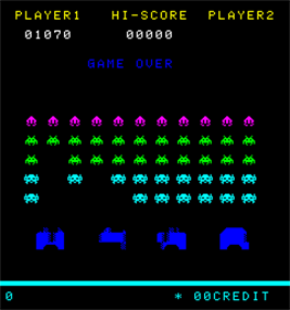 Space Intruder - Screenshot - Game Over Image