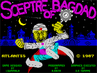 Sceptre of Bagdad - Screenshot - Game Title Image